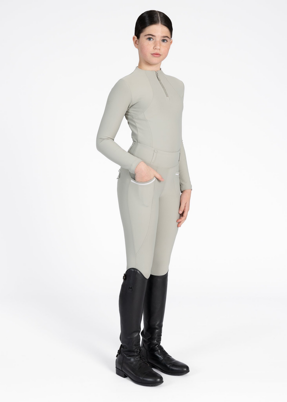 MAXIMILIAN EQUESTRIAN YR Pro Riding Leggings laurel