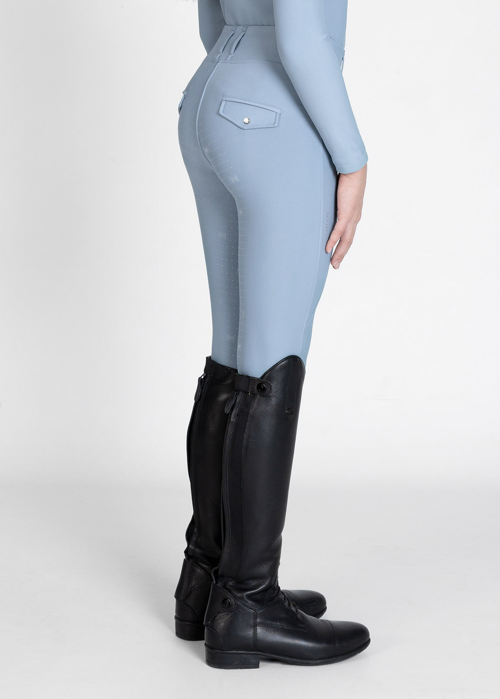 MAXIMILIAN EQUESTRIAN YR Pro Riding Leggings aqua