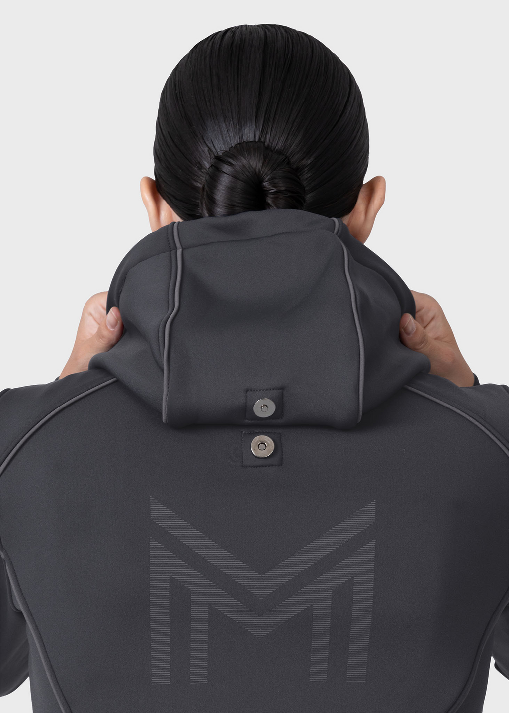 MAXIMILIAN EQUESTRIAN Arctic Zip Hoodie graphite