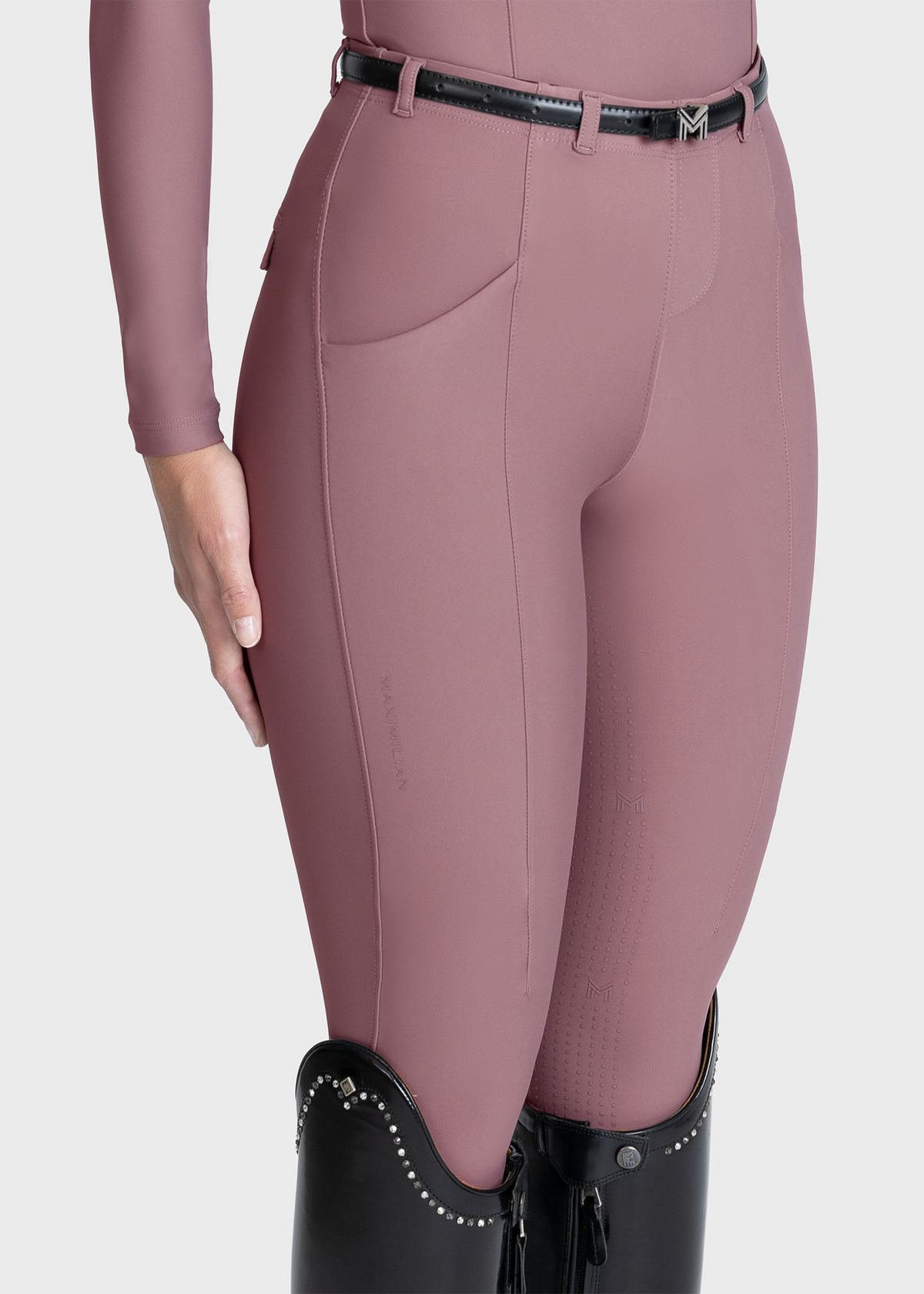MAXIMILIAN EQUESTRIAN Velya Riding Leggings heather
