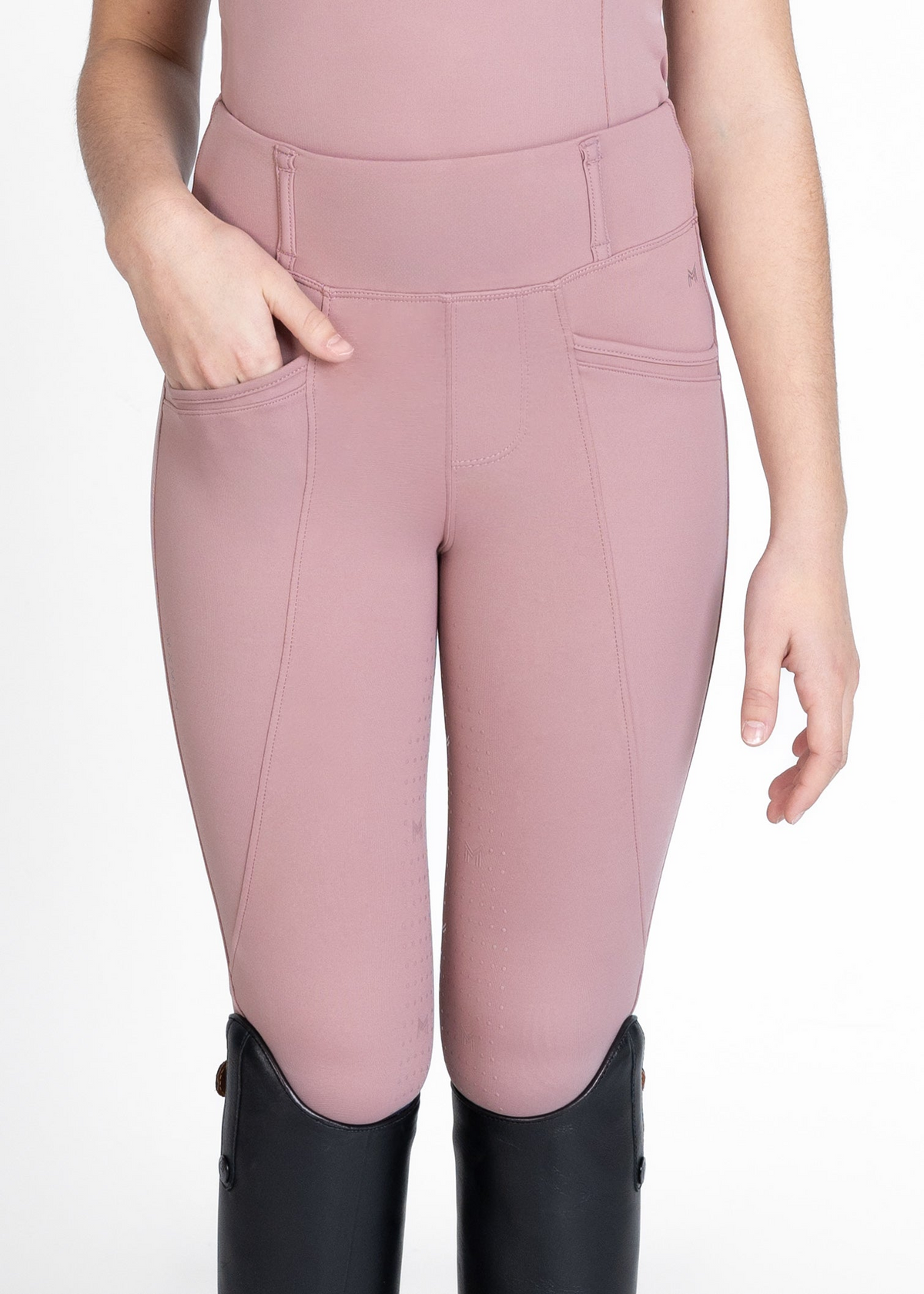 MAXIMILIAN EQUESTRIAN YR Pro Riding Leggings rose taupe