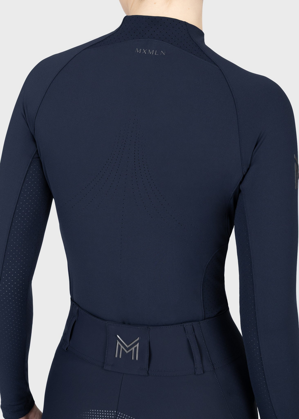 MAXIMILIAN EQUESTRIAN Aero Langarm Base Layer atlantic