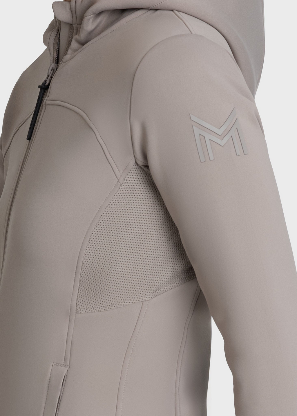 MAXIMILIAN EQUESTRIAN Wolt Zip Hoodie taupe