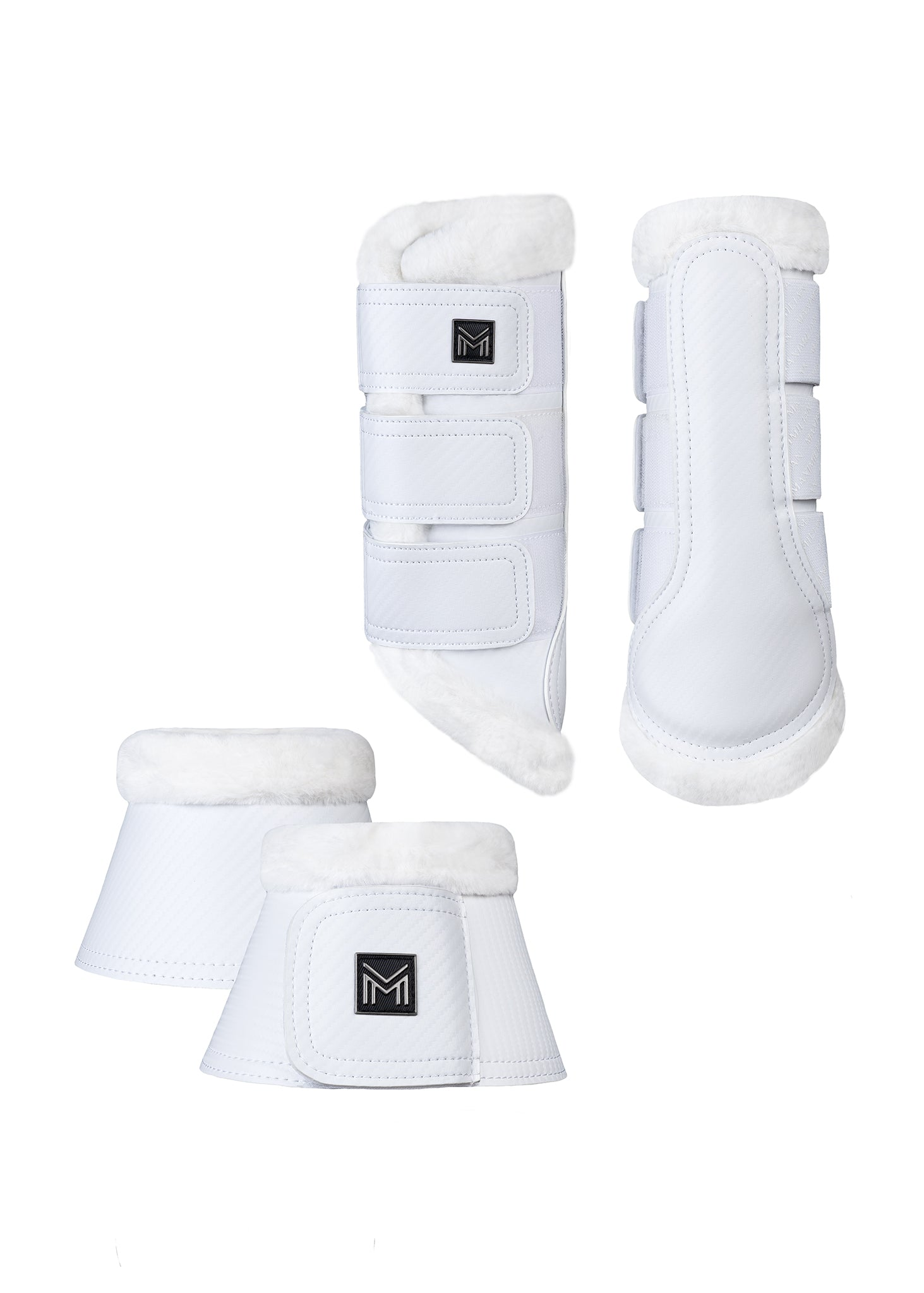 Maximilian Equestrian Drift Brushing Boots weiß