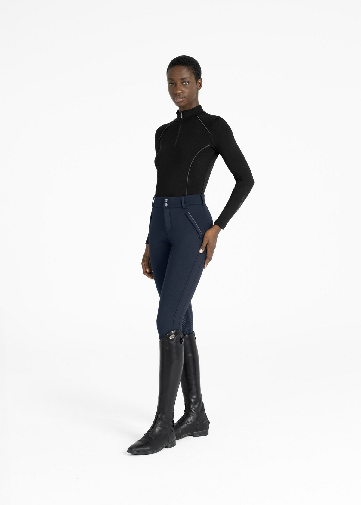 MAXIMILIAN EQUESTRIAN Arctic Fleeced Reithose atlantic