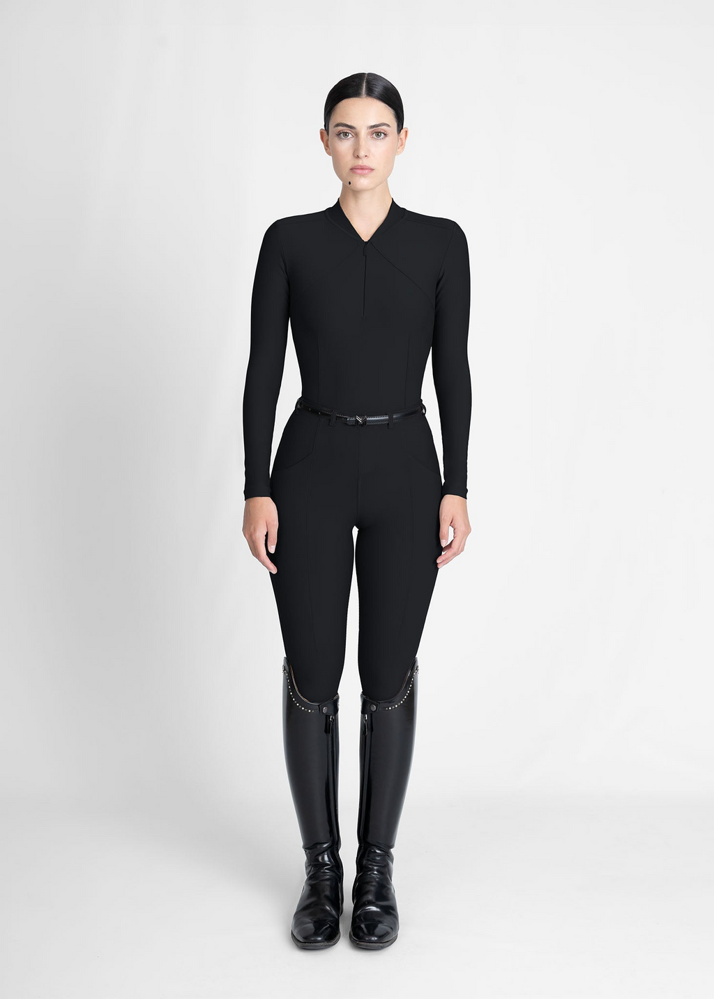 MAXIMILIAN EQUESTRIAN Velya Langarm Shirt schwarz