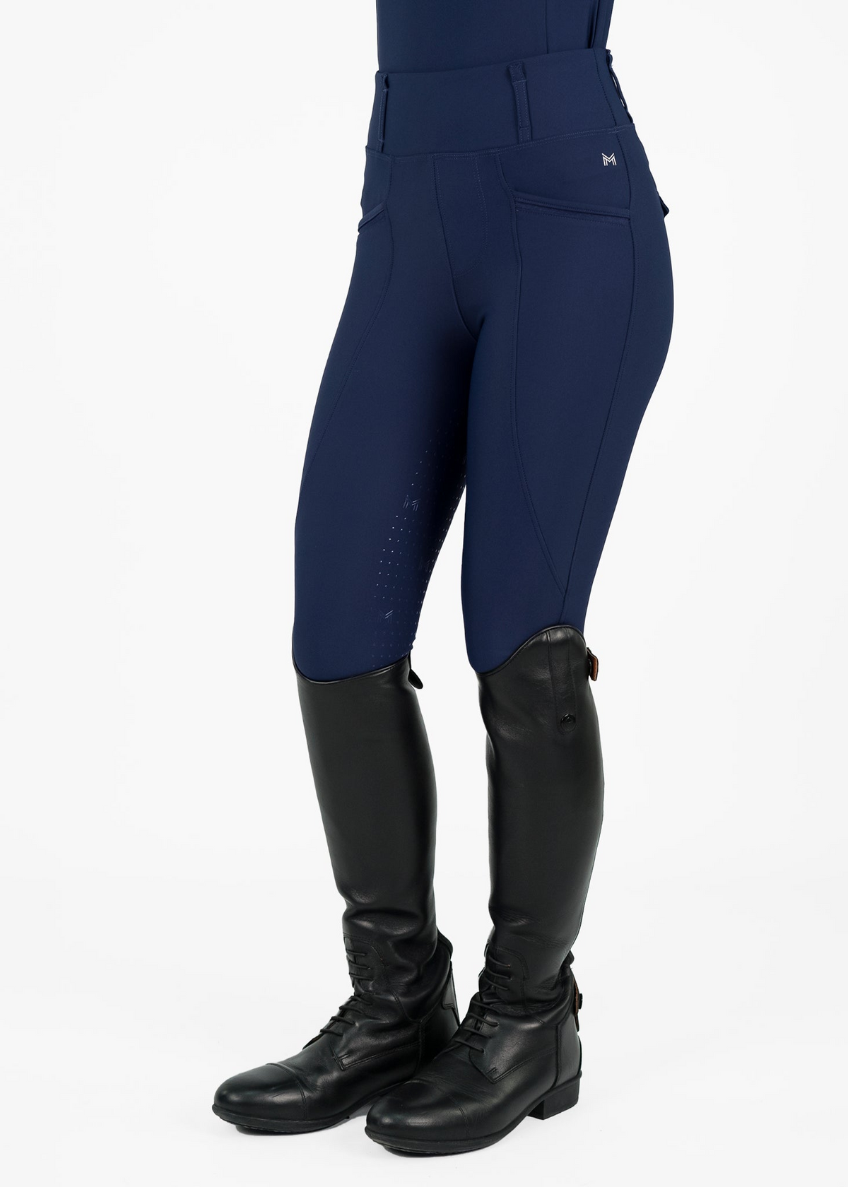 MAXIMILIAN EQUESTRIAN YR Pro Riding Leggings navy