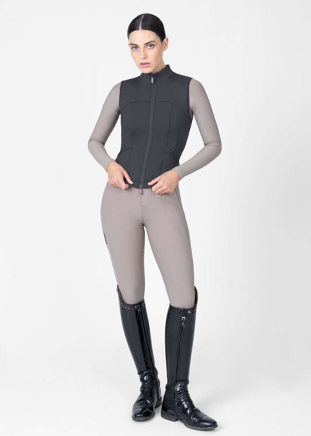 MAXIMILIAN EQUESTRIAN Fit Technical Weste graphite