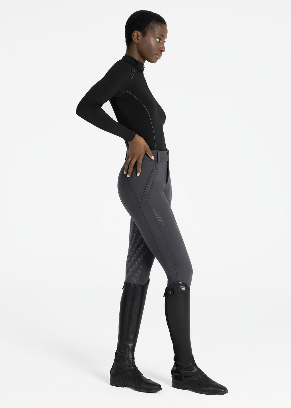 MAXIMILIAN EQUESTRIAN Arctic Fleeced Reithose graphite