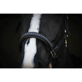 Penelope Leather Halter "Point Sellier" Black