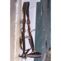 Penelope Leather Halter "Point Sellier" Brown