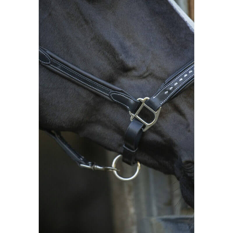 Penelope Lederhalfter „Point Sellier“ schwarz